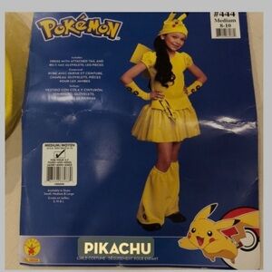 Older kid pikachu costume